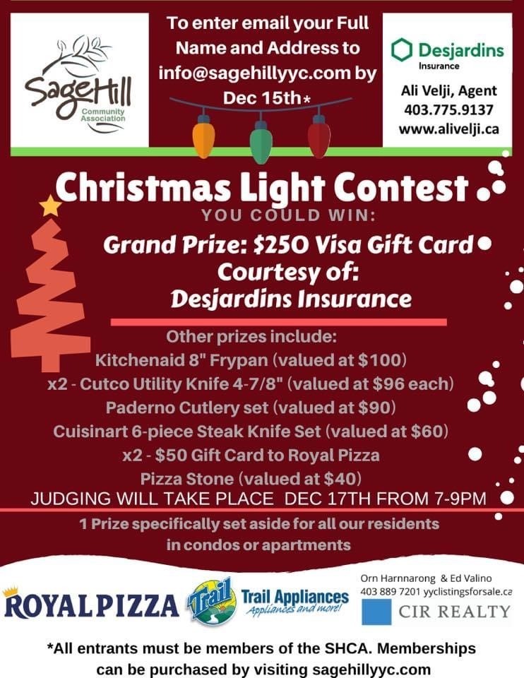 Light Contest – Sage Hill Community Association